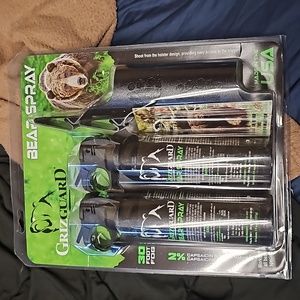 Grizguard bear spray